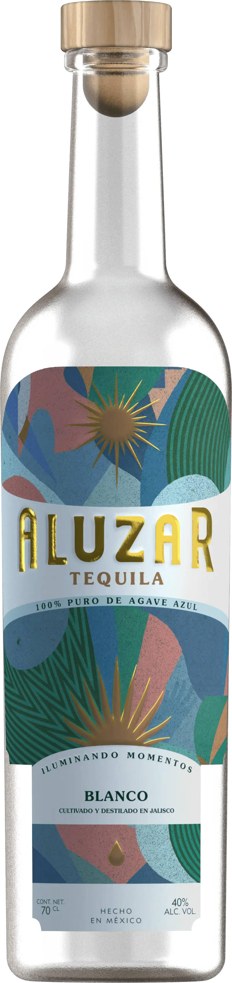 image d'une bouteille de tequila ALuzar Blanco