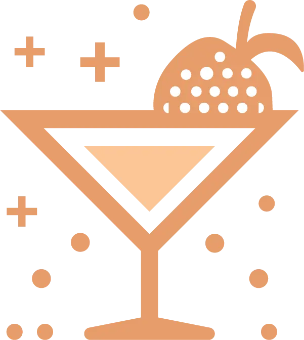 decoration image of a cocktail